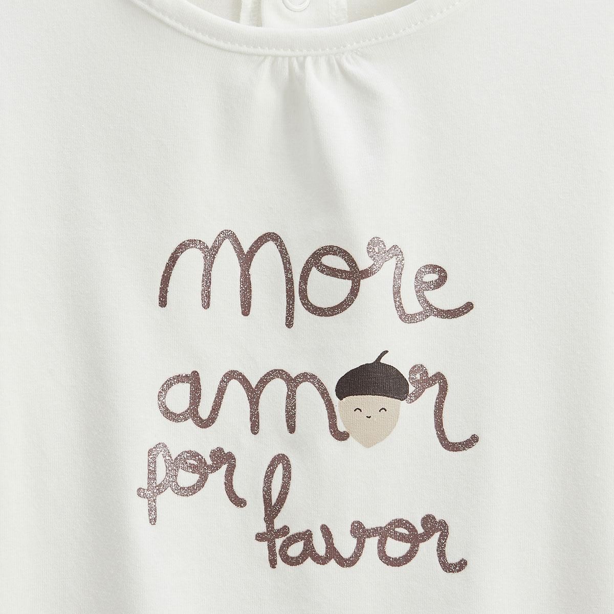 Petit Béguin Lot de 2 t-shirts enfant manches longues Sora