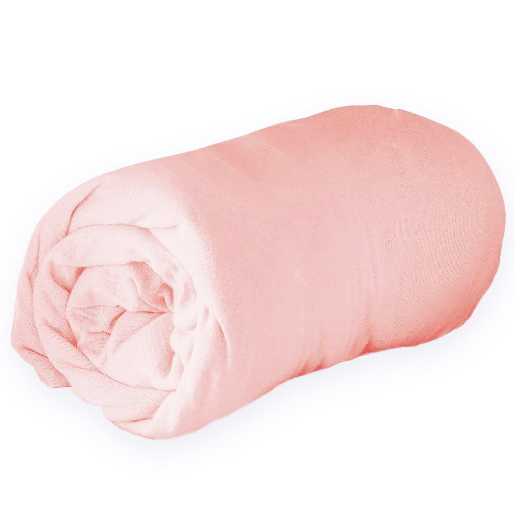 Voir la diapositive 3 : Douceur d'Intérieur Drap housse  jersy  160x200cm rose dragée