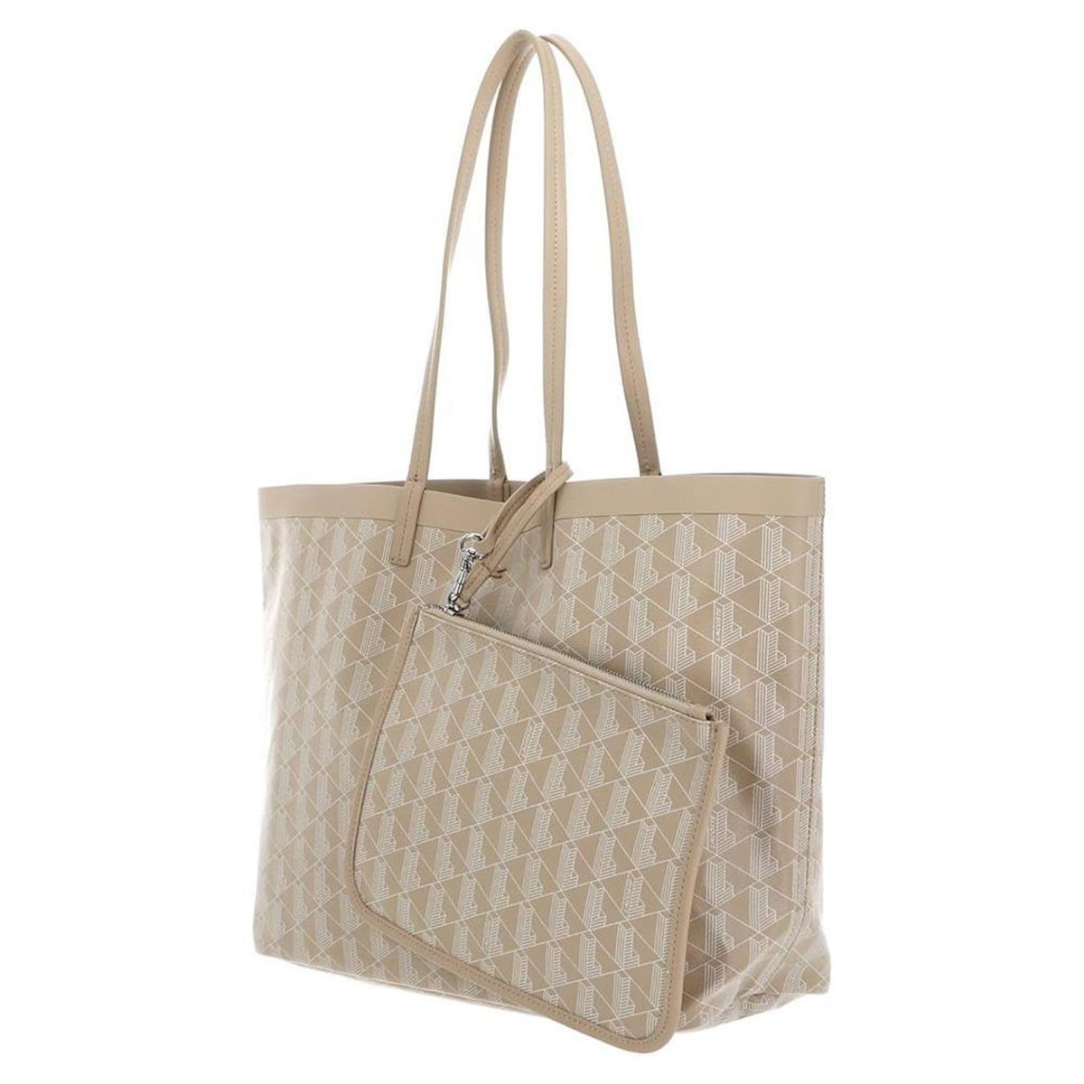 Lacoste Sac Cabas Beige Clair Femme Lacoste Zely