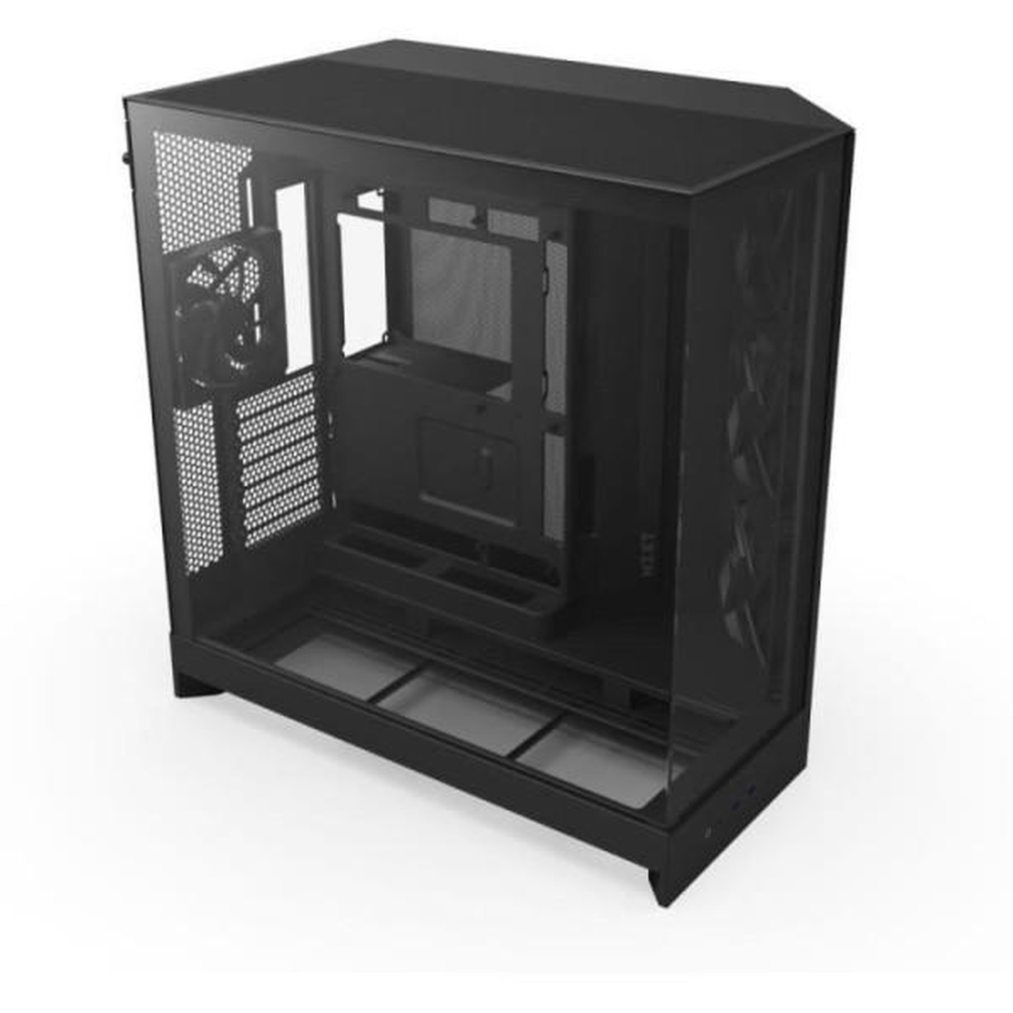 NZXT Boitier moyen-tour double chambre - nzxt - cm-h92fb-01 - h9 flow - noir