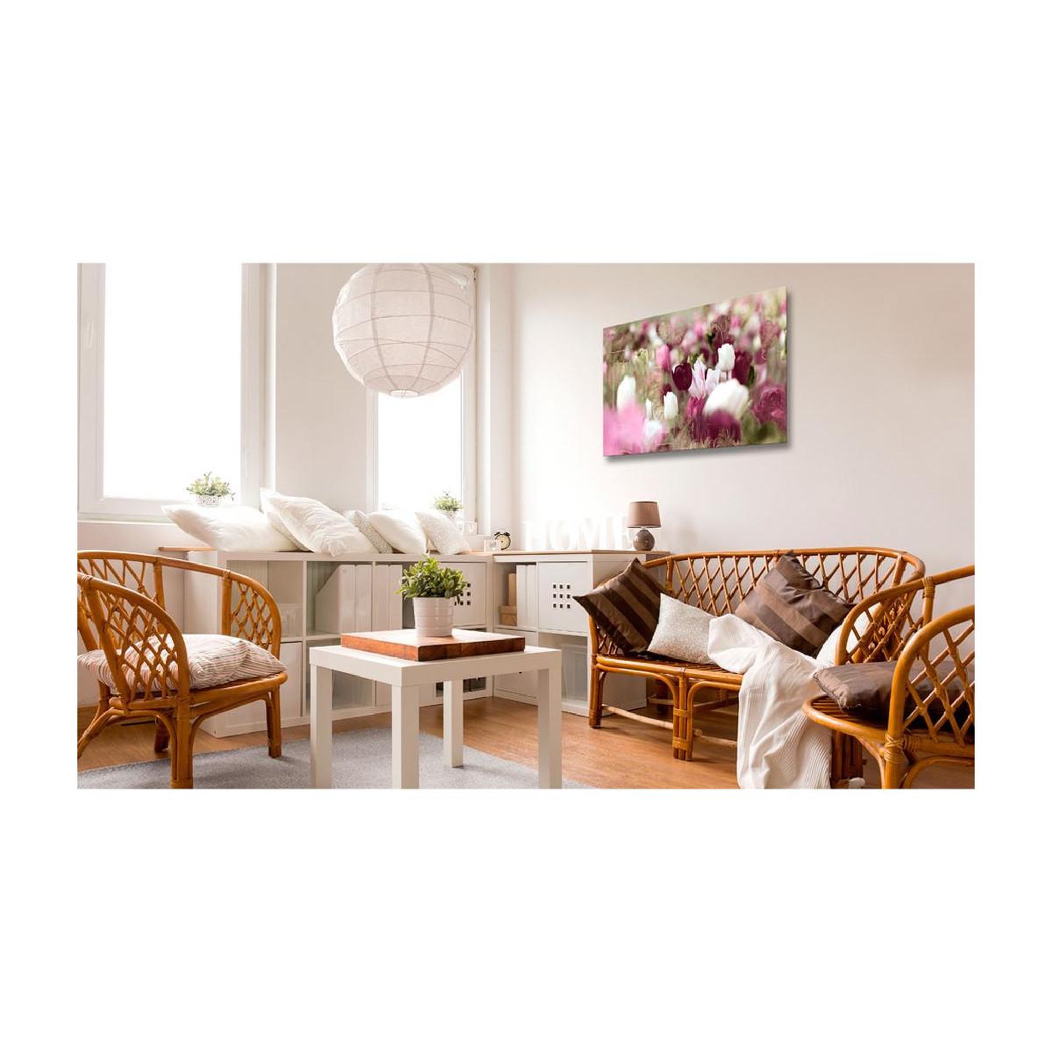 Voir la diapositive 2 : Paris Prix Tableau imprimé  meadow of tulips