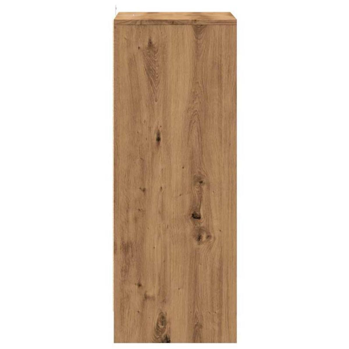 VIDAXL Armoire à chaussures chêne artisanal bois d ingénierie