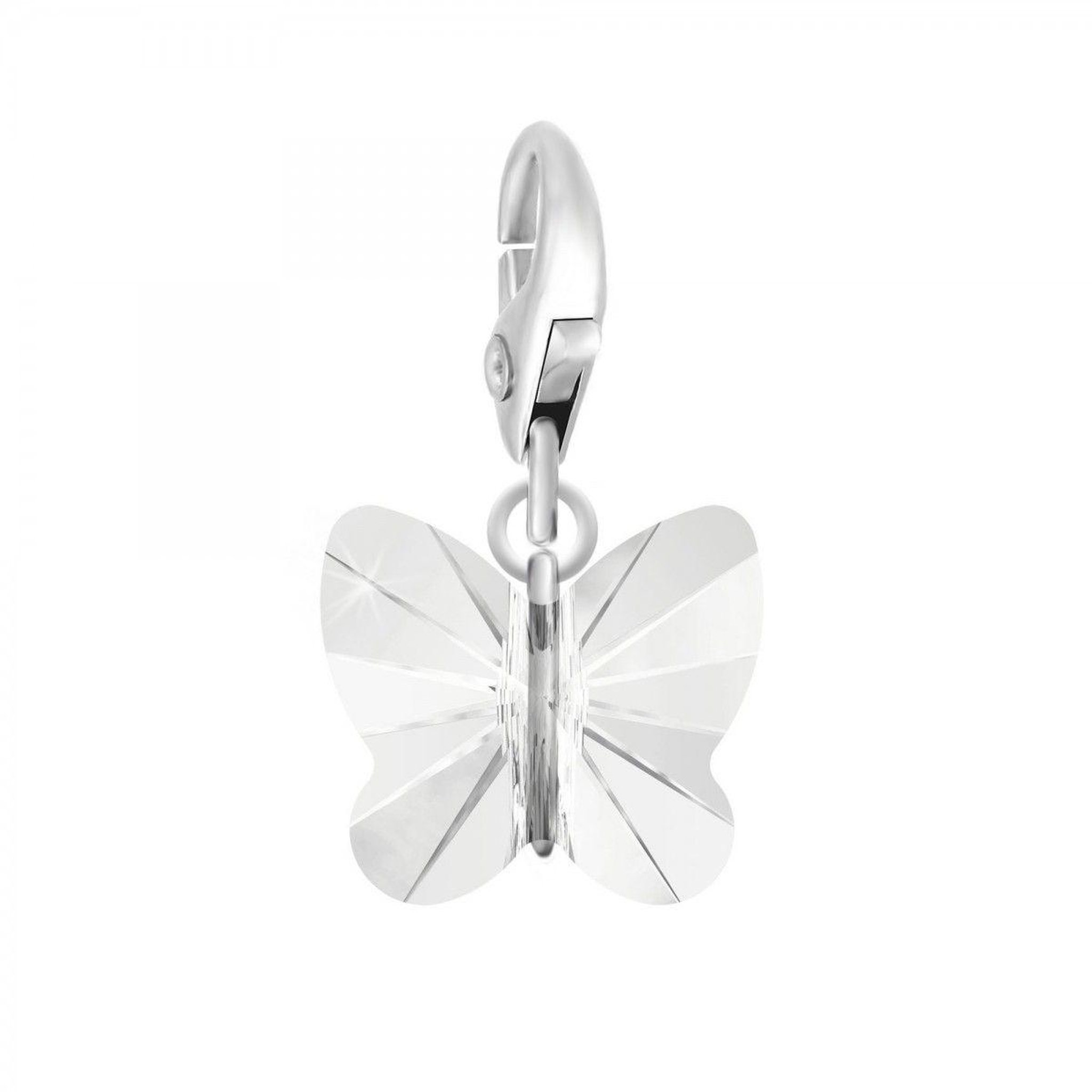 SC CRYSTAL Charm papillon SC Crystal orné de Cristaux scintillants