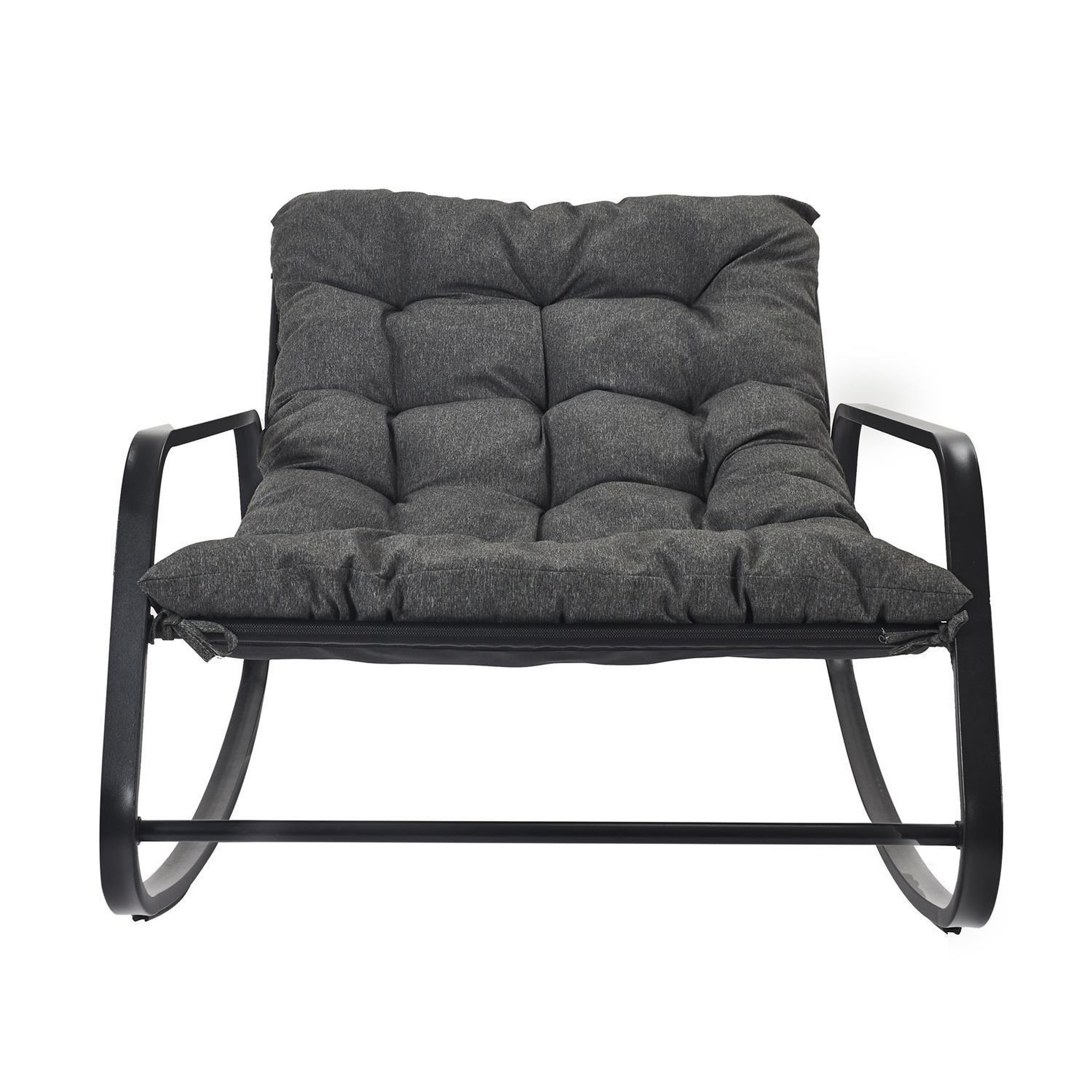 Voir la diapositive 3 : The Home Deco Factory Fauteuil à bascule Manda