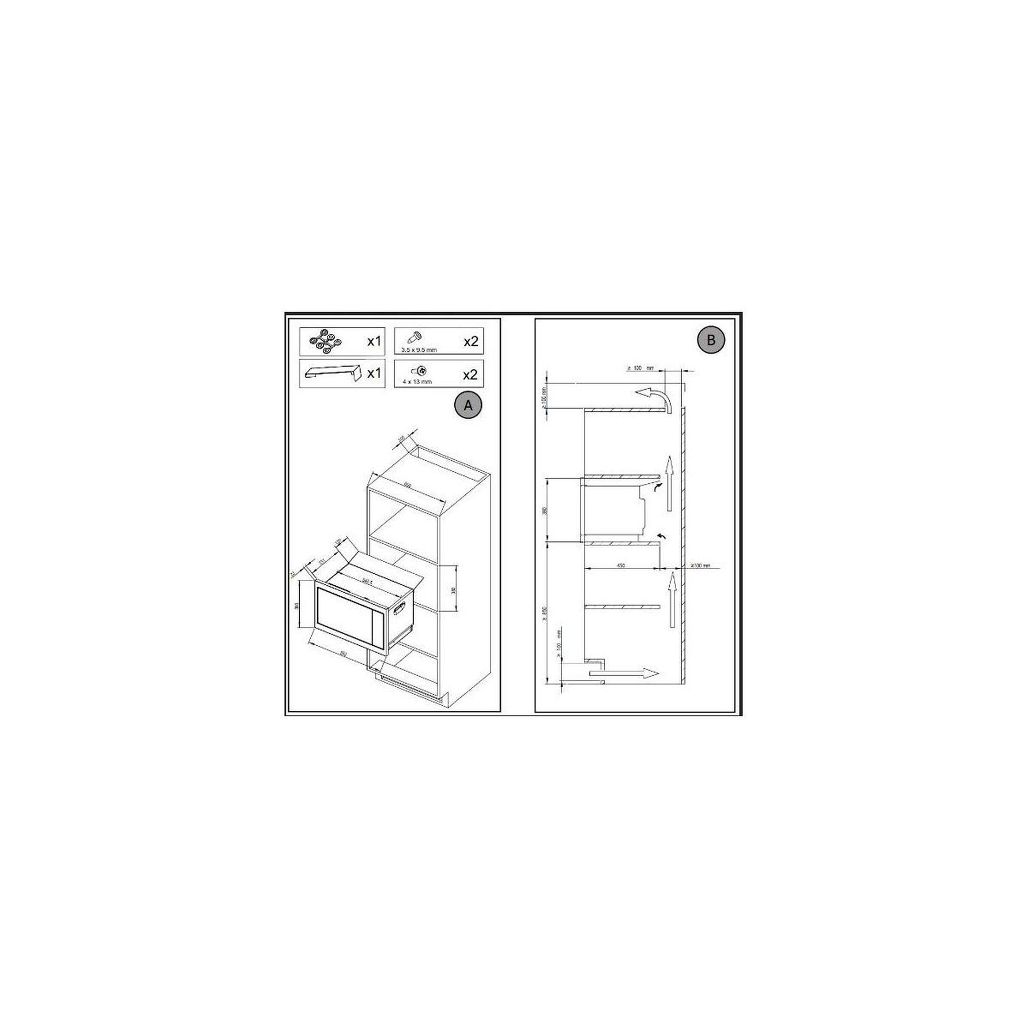Voir la diapositive 5 : De Dietrich Micro ondes encastrable DME4310W Blanc Eternel