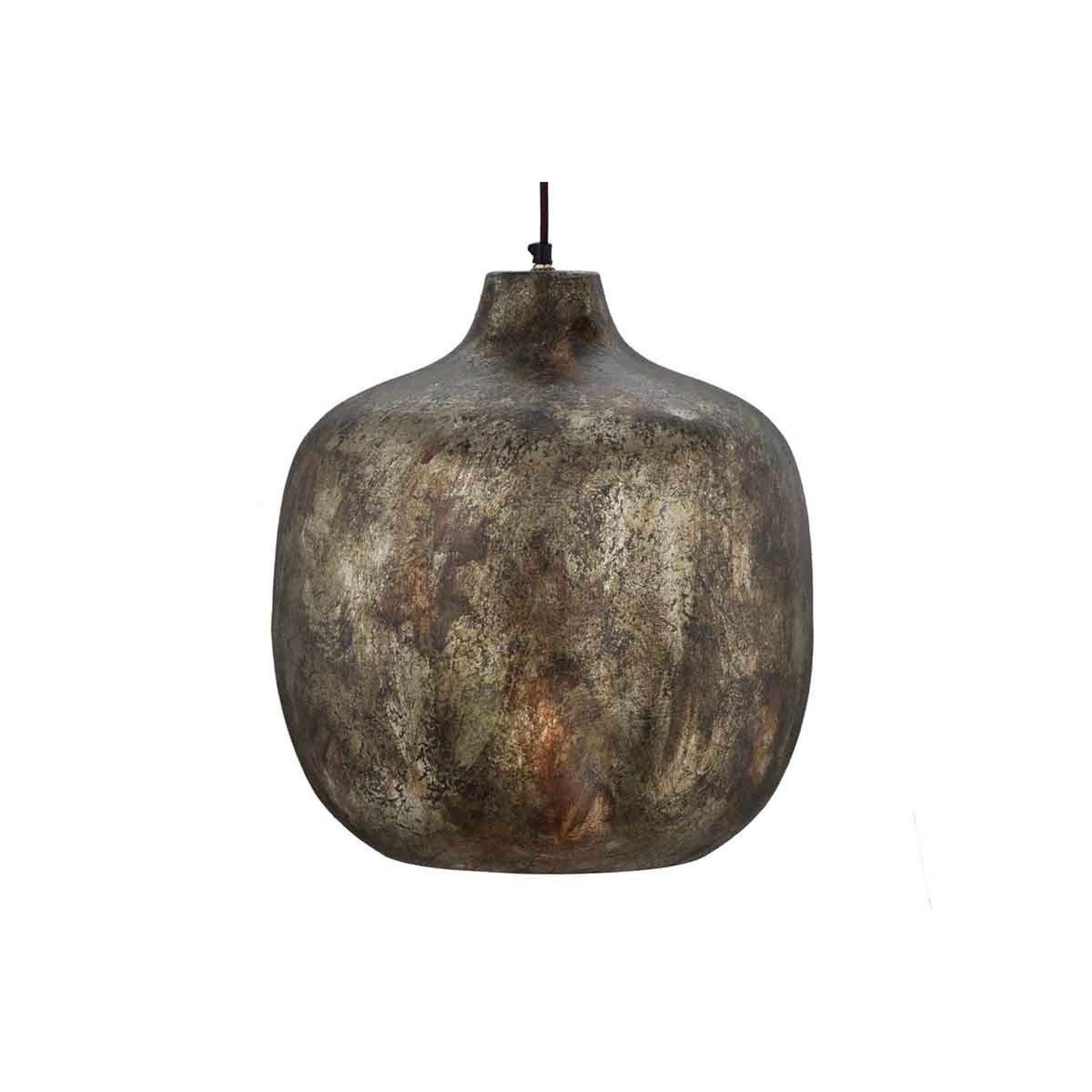Voir la diapositive 4 : Paris Prix Lampe Suspension Vintage  Salyer  43cm Or