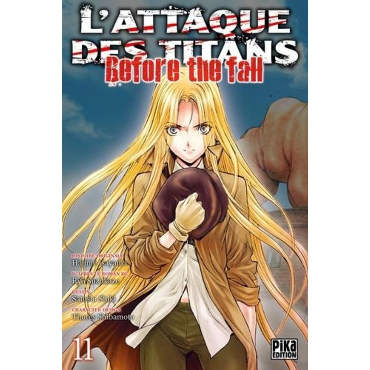 L'ATTAQUE DES TITANS - BEFORE THE FALL TOME 11, Isayama Hajime