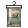 Voir la diapositive 5 : Douceur d'Intérieur Housse de couette 240x220 + 2 taies cèdre finition flanelle
