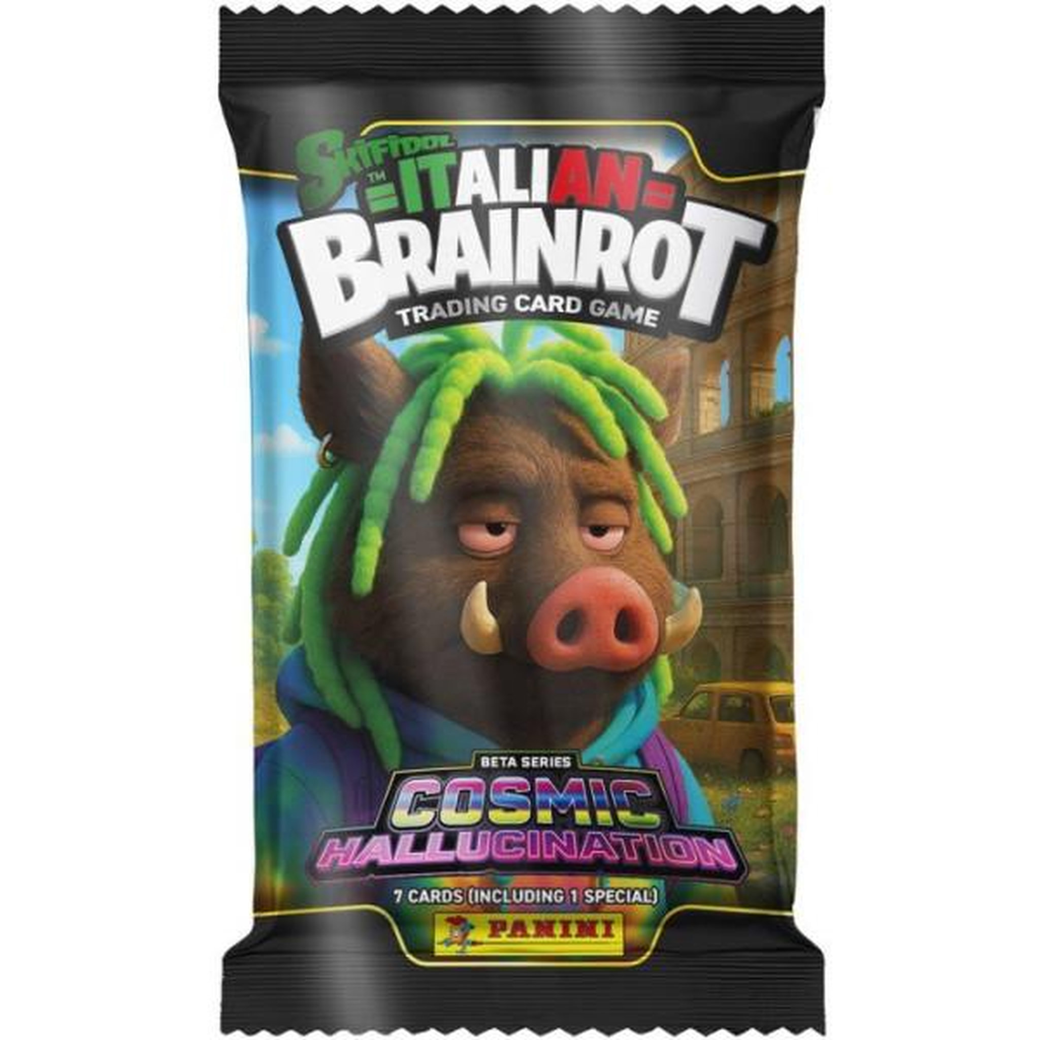 Voir la diapositive 3 : Panini Carte à collectionner Panini Skifidol Italian Brainrot TCG Vol 2 Beta Starter 1 classeur + 1 pochette