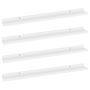 Voir la diapositive 2 : VIDAXL Etageres murales 4 pcs Blanc 80x9x3 cm