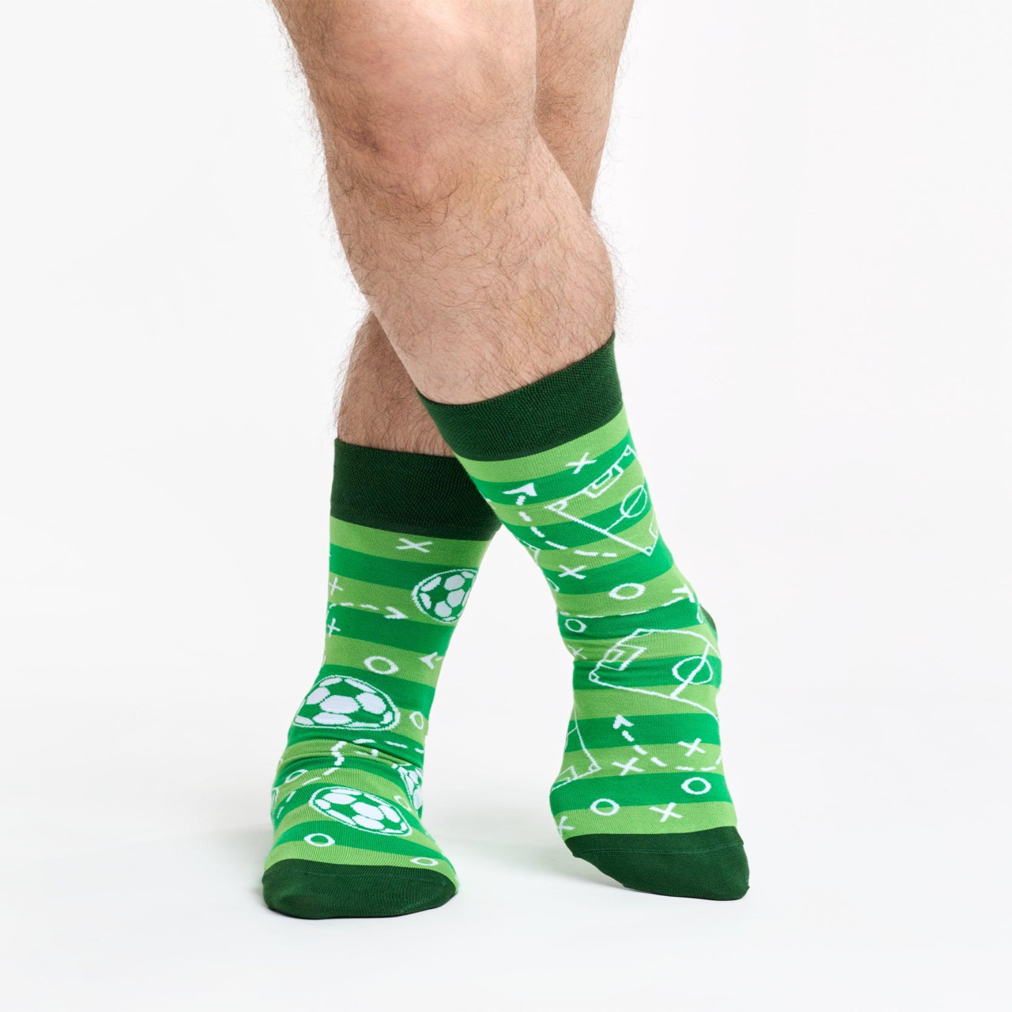 Voir la diapositive 2 : DEDOLES Chaussettes bambou terrain de football