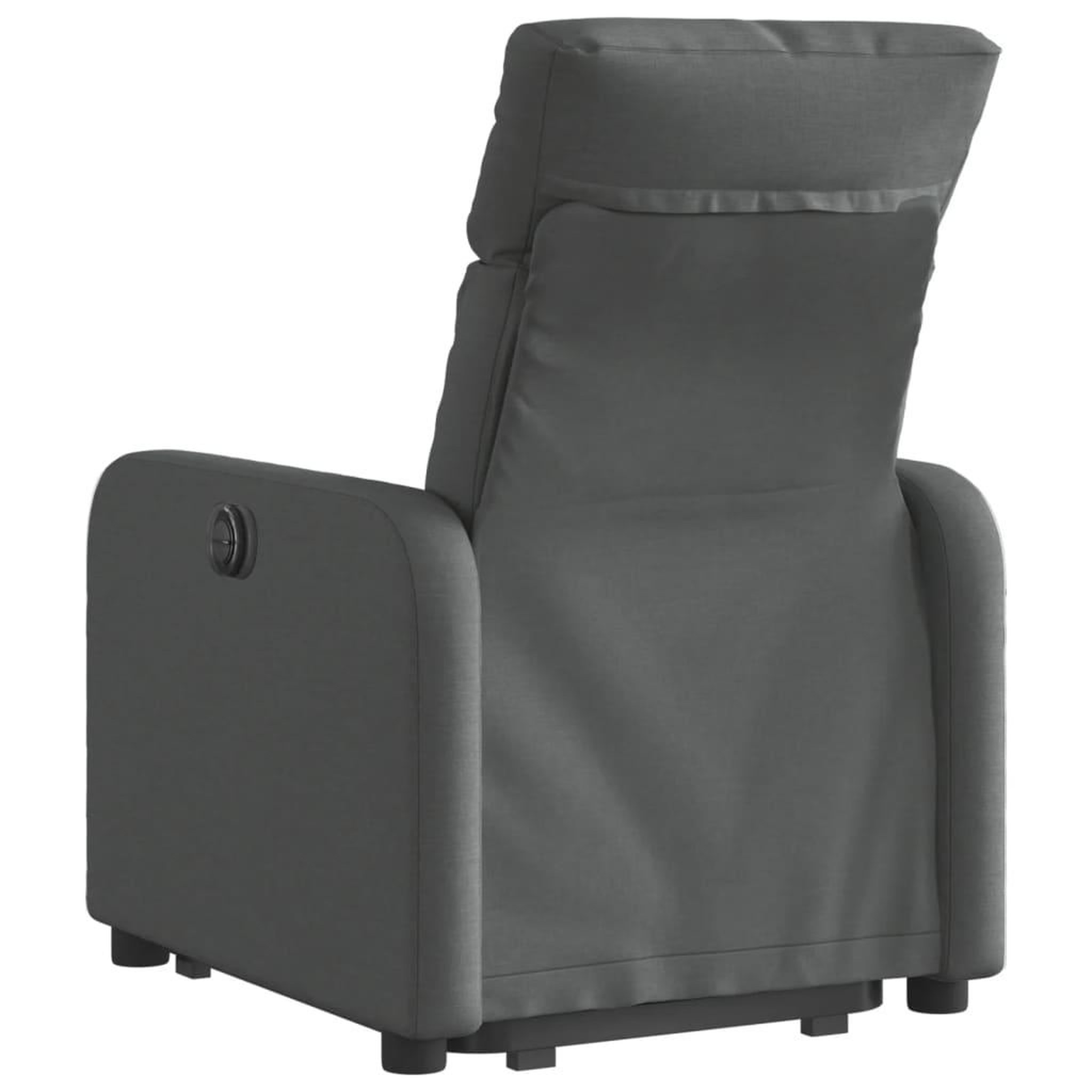 Voir la diapositive 5 : VIDAXL Fauteuil inclinable Gris fonce Tissu
