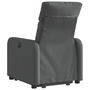 Voir la diapositive 5 : VIDAXL Fauteuil inclinable Gris fonce Tissu