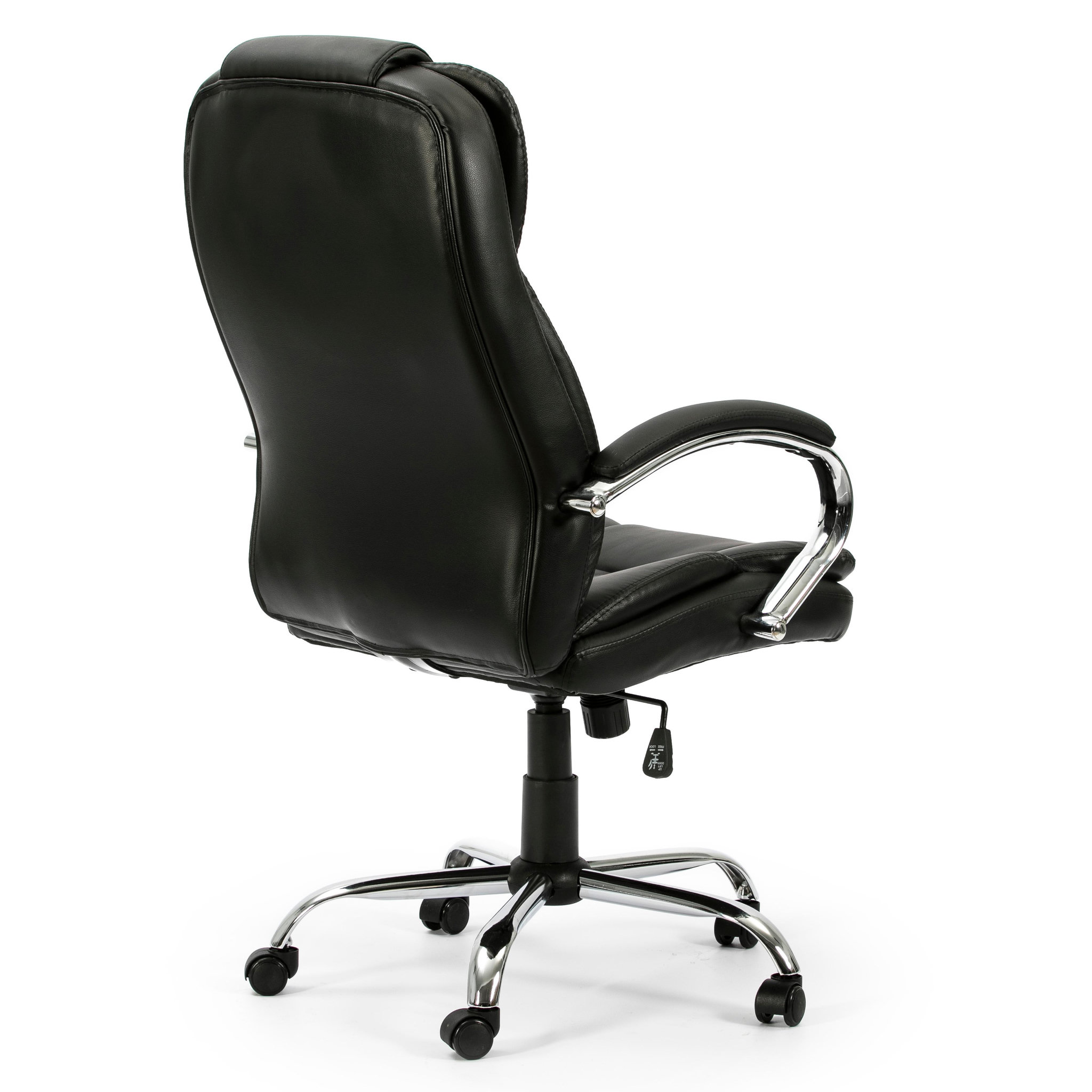 Voir la diapositive 4 : VS VENTA-STOCK Fauteuil de Bureau à Hauteur réglable et inclinable Nixon Similicuir Noir