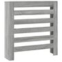 Voir la diapositive 2 : VIDAXL Cache-radiateur sonoma gris 78x20x82 cm bois d'ingenierie