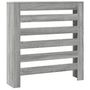 Voir la diapositive 2 : VIDAXL Cache-radiateur sonoma gris 78x20x82 cm bois d'ingenierie