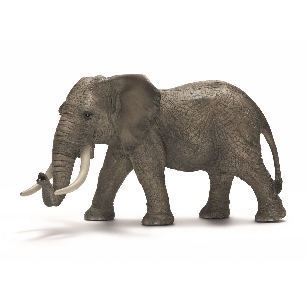 Schleich Figurine éléphant d'Afrique mâle marron