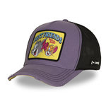 CAPSLAB Casquette Trucker filet finitions premium Tom & Jerry Best Friends. Coloris disponibles : Violet