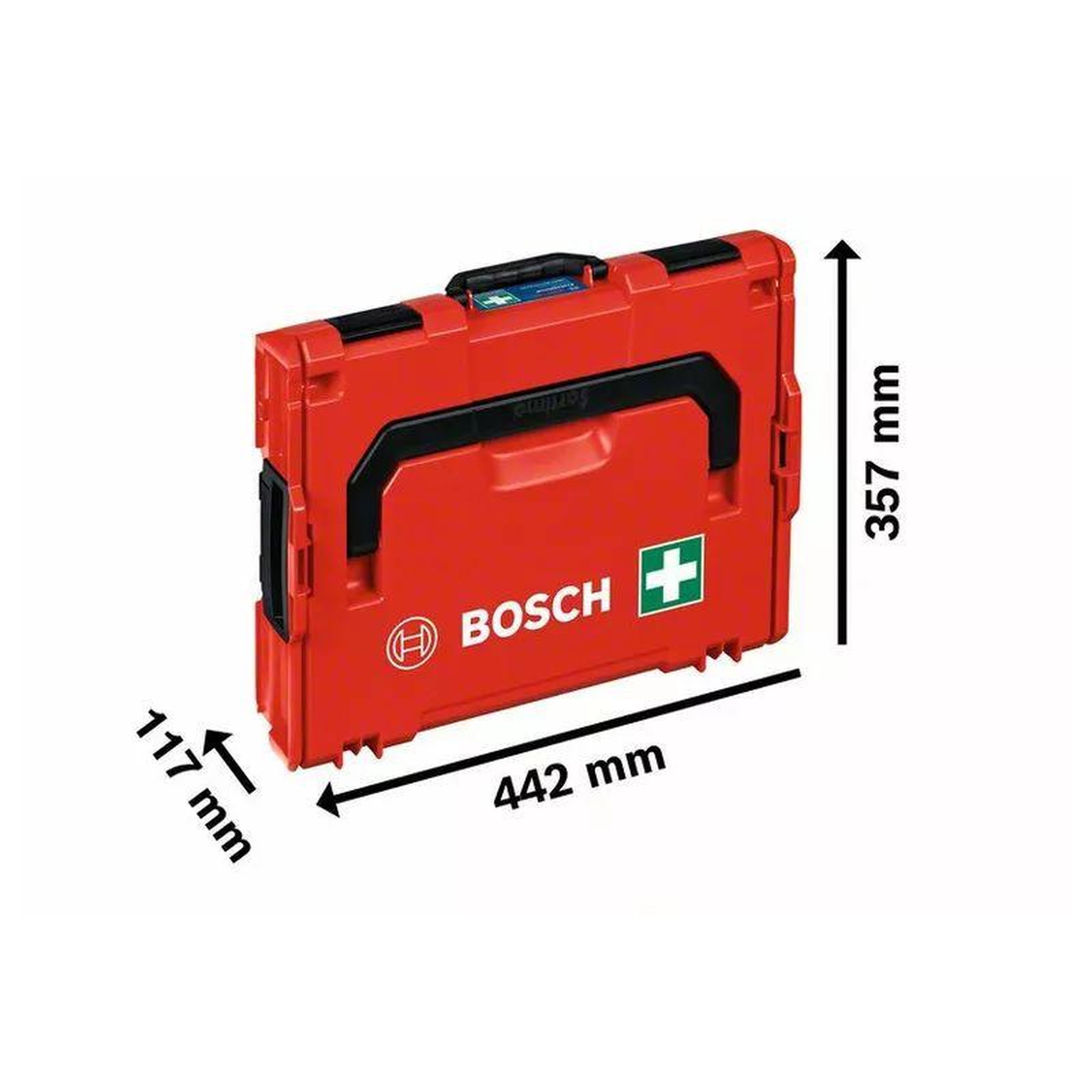 Voir la diapositive 3 : BOSCH Kit de premier secours dans L BOXX 102 BOSCH 1600A02X2R