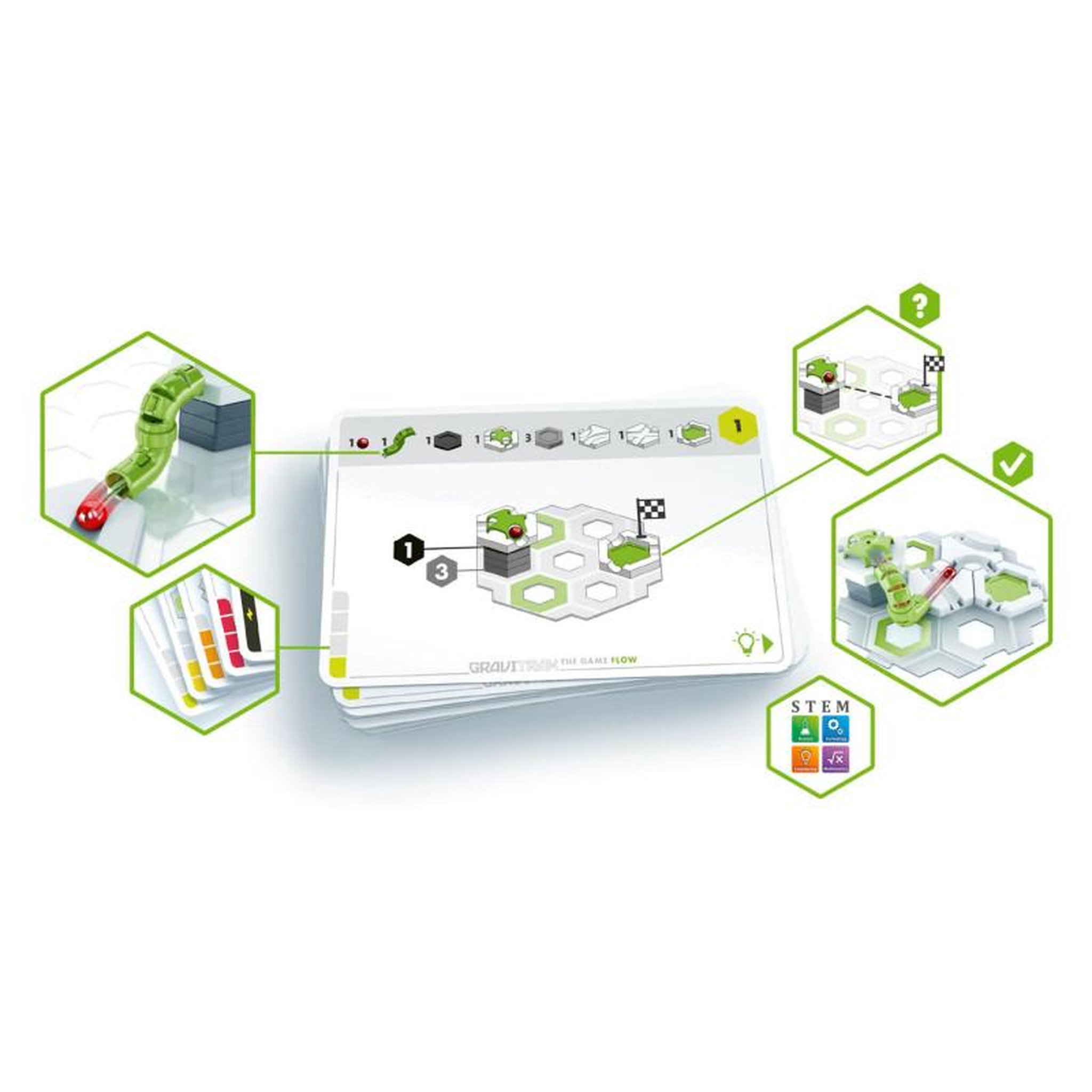 Voir la diapositive 4 : RAVENSBURGER Ravensburger - Gravitrax The Game - Flow 270170