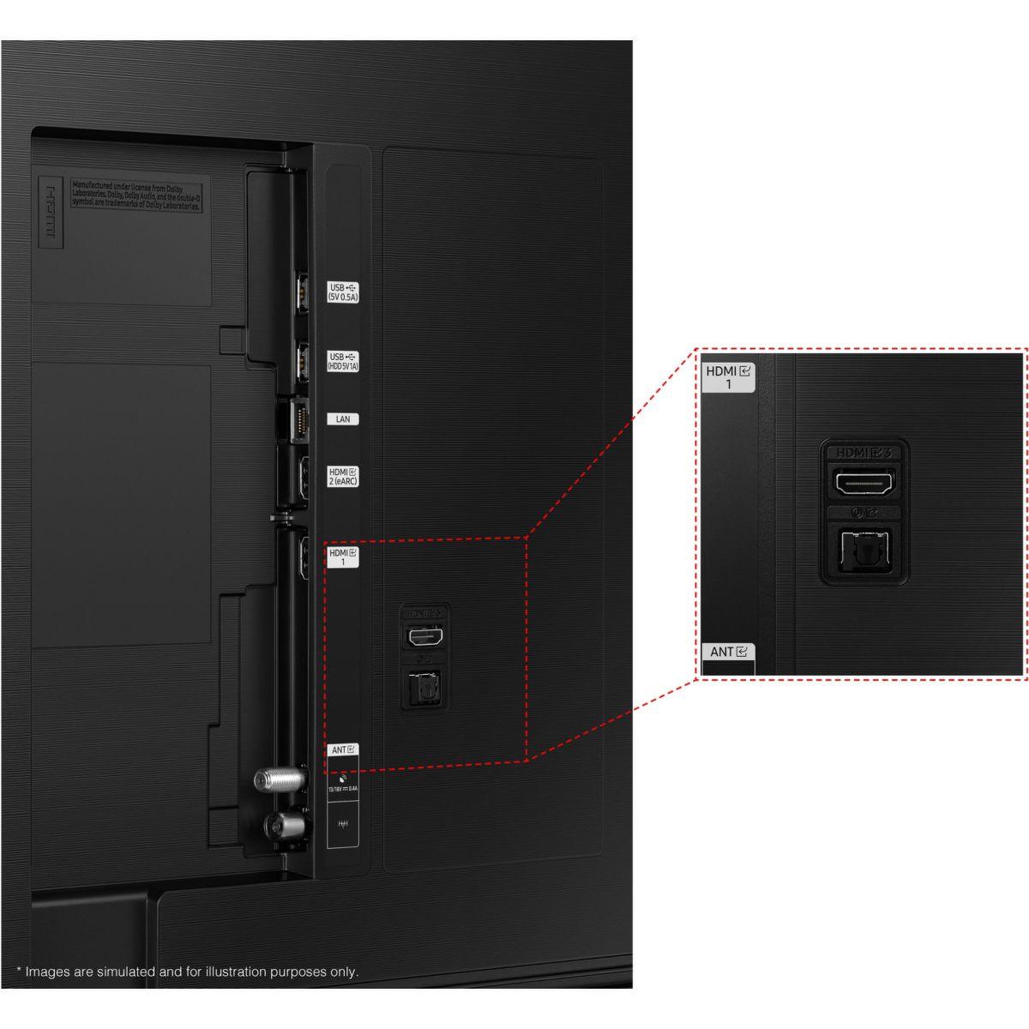 Voir la diapositive 4 : Samsung TV LED UE50BU8505