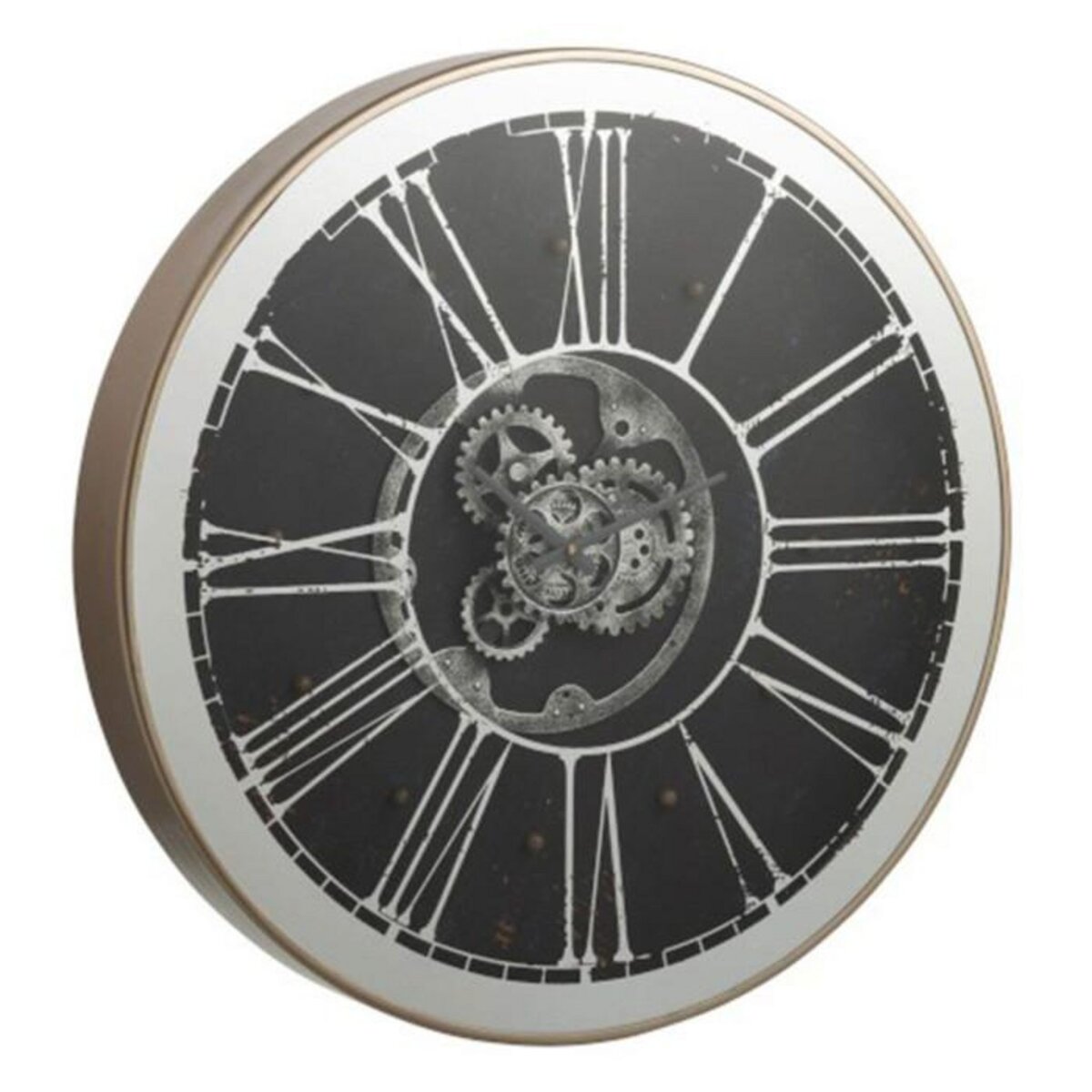 Paris Prix Horloge Murale Ronde à Led  Ozua  80cm Argent