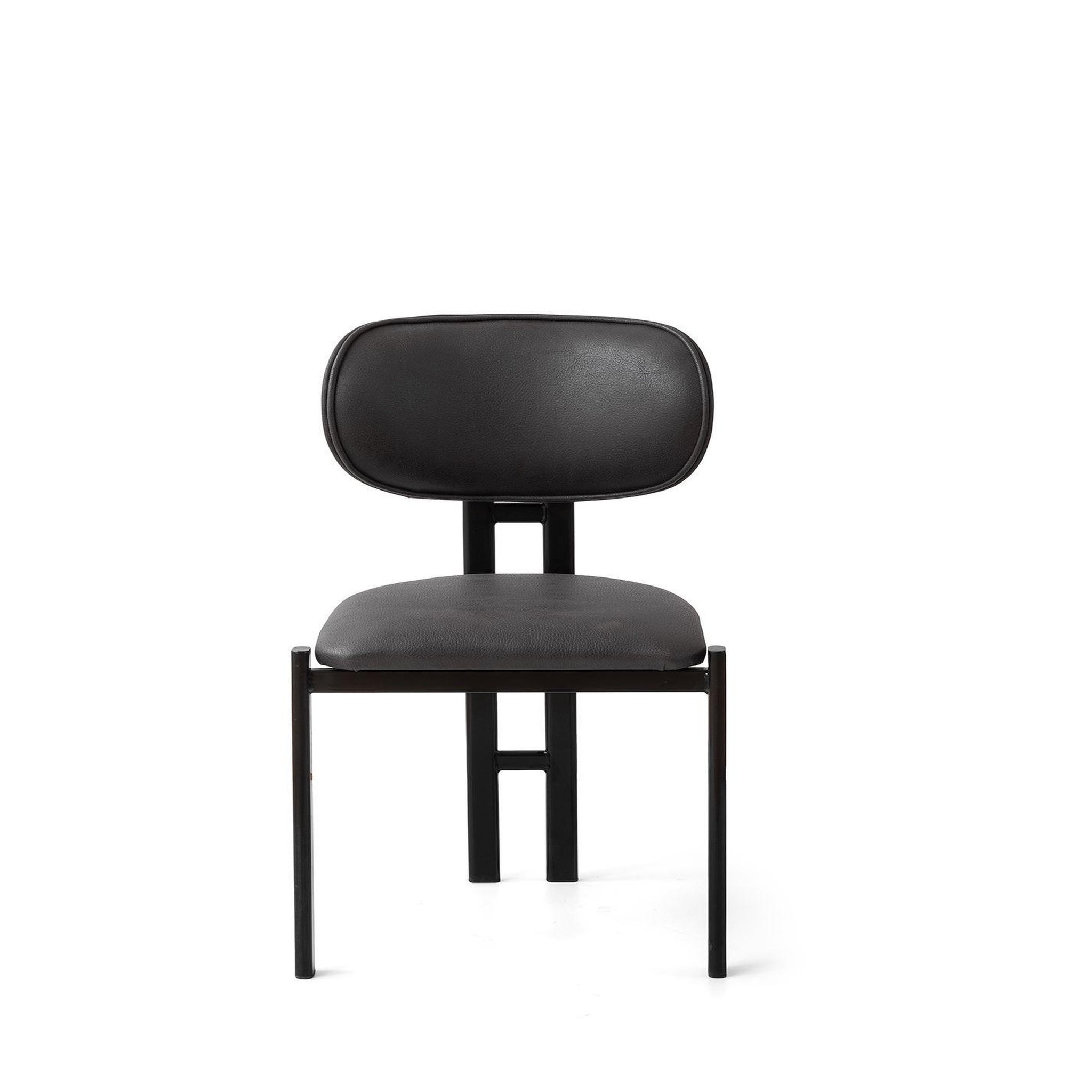 Voir la diapositive 1 : Habitat et Jardin Ensemble de chaises (2 pièces) en métal  muriz  - anthracite