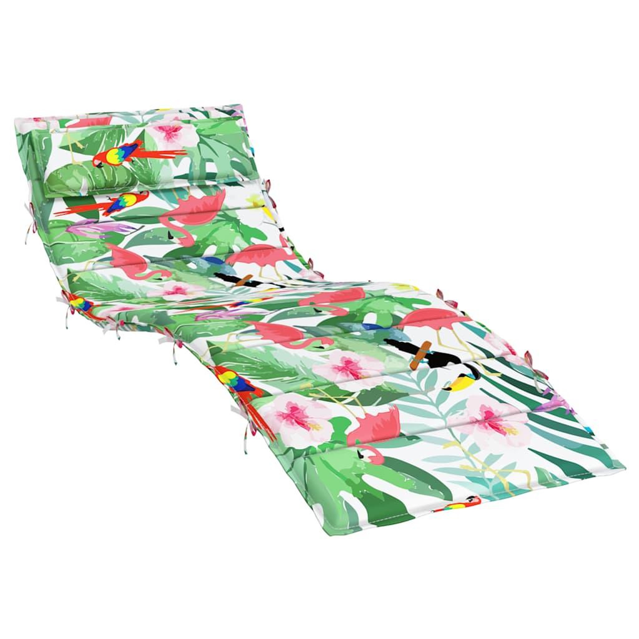 Voir la diapositive 2 : VIDAXL Coussin de chaise longue multicolore 180x60x3 cm tissu oxford