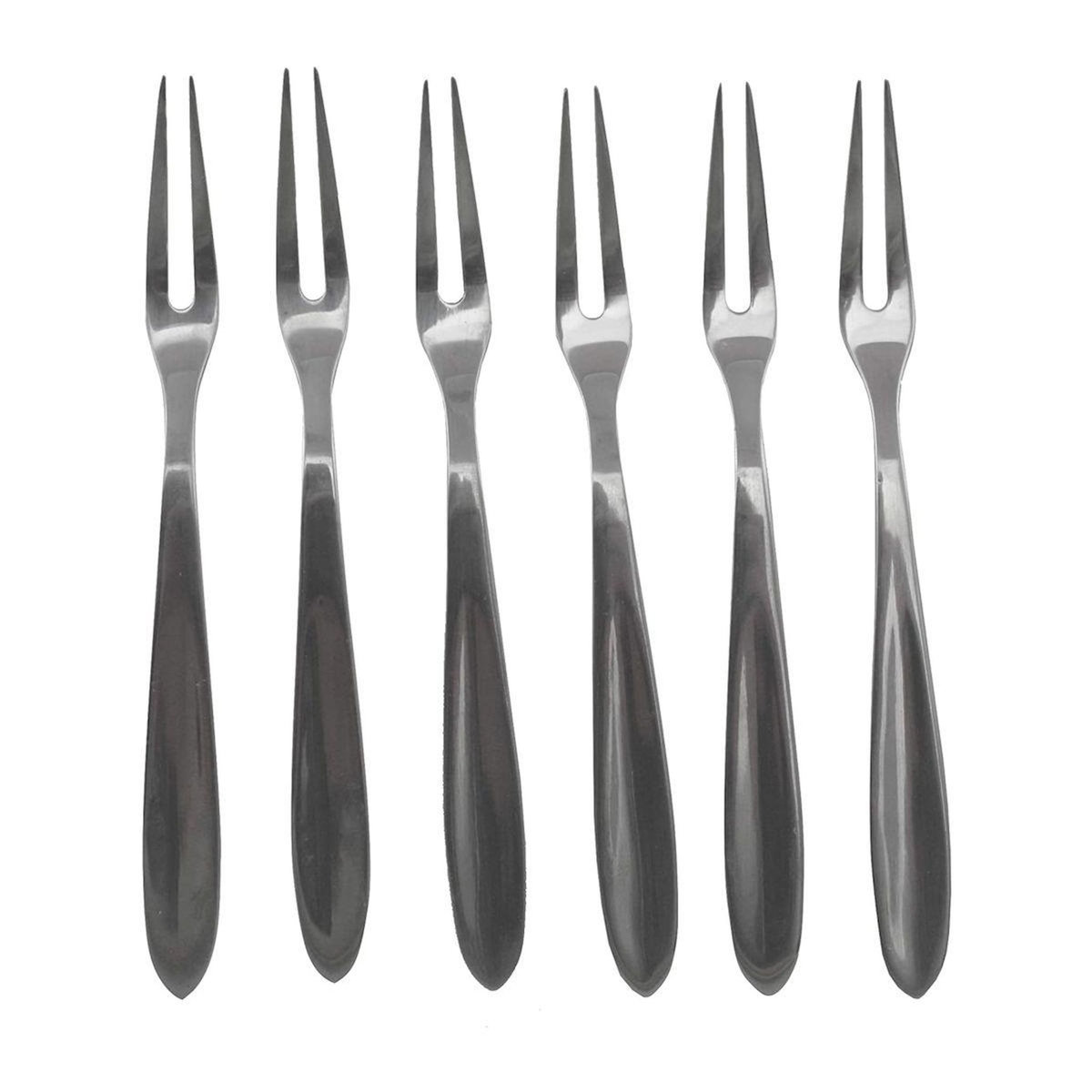 Fackelmann Lot de 6 fourchettes à escargots 12,5 cm Fackelmann