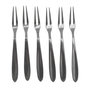 Voir la diapositive 1 : Fackelmann Lot de 6 fourchettes à escargots 12,5 cm Fackelmann