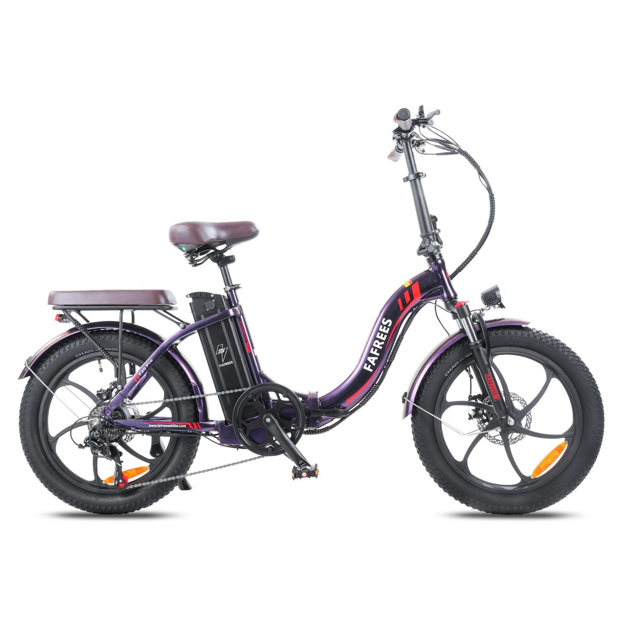 Voir la diapositive 3 : FAFREES Vélo électrique à gros pneus fafrees f20 pro