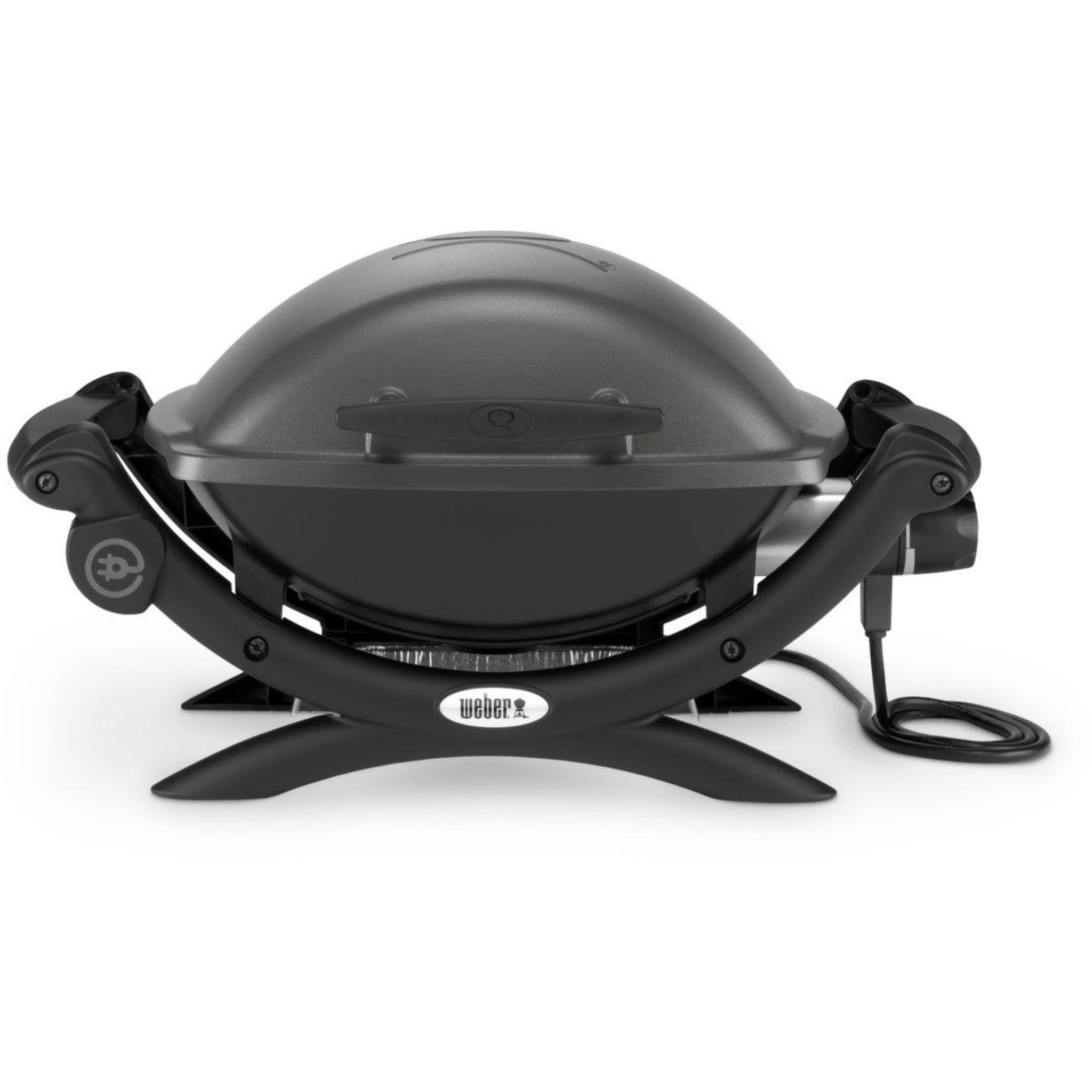 Weber Barbecue électrique Q1400 Dark grey à poser  43x32 cm