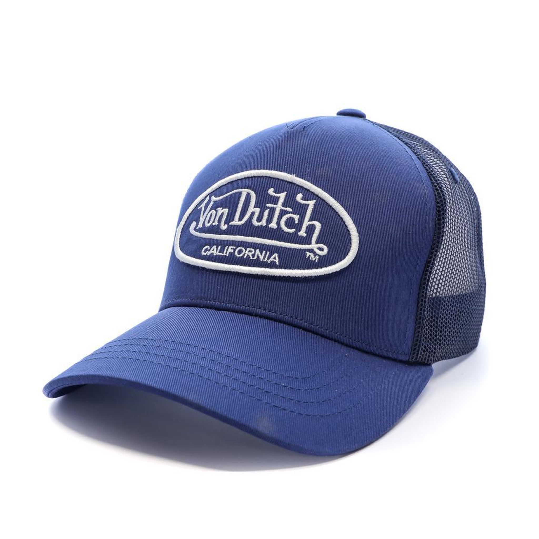 VON DUTCH Casquette Marine/Rose Pale Homme Von Dutch Ahig. Coloris disponibles : Bleu