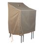 Voir la diapositive 1 : Housse de protection pour chaises empilables
