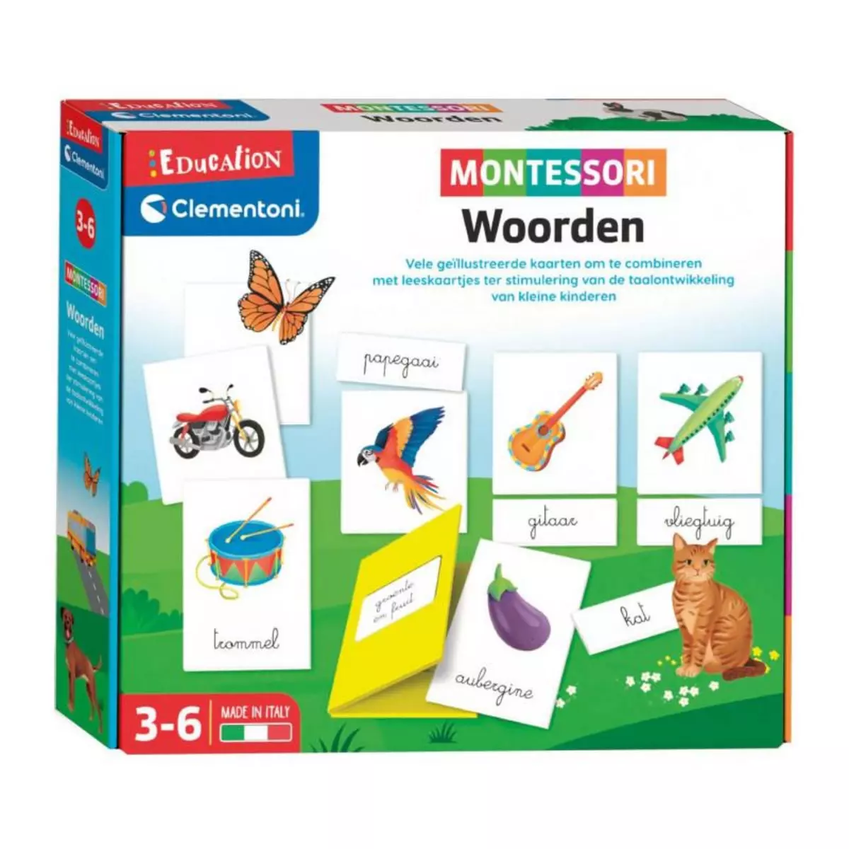 CLEMENTONI Clementoni Education Montessori - First Words 56048