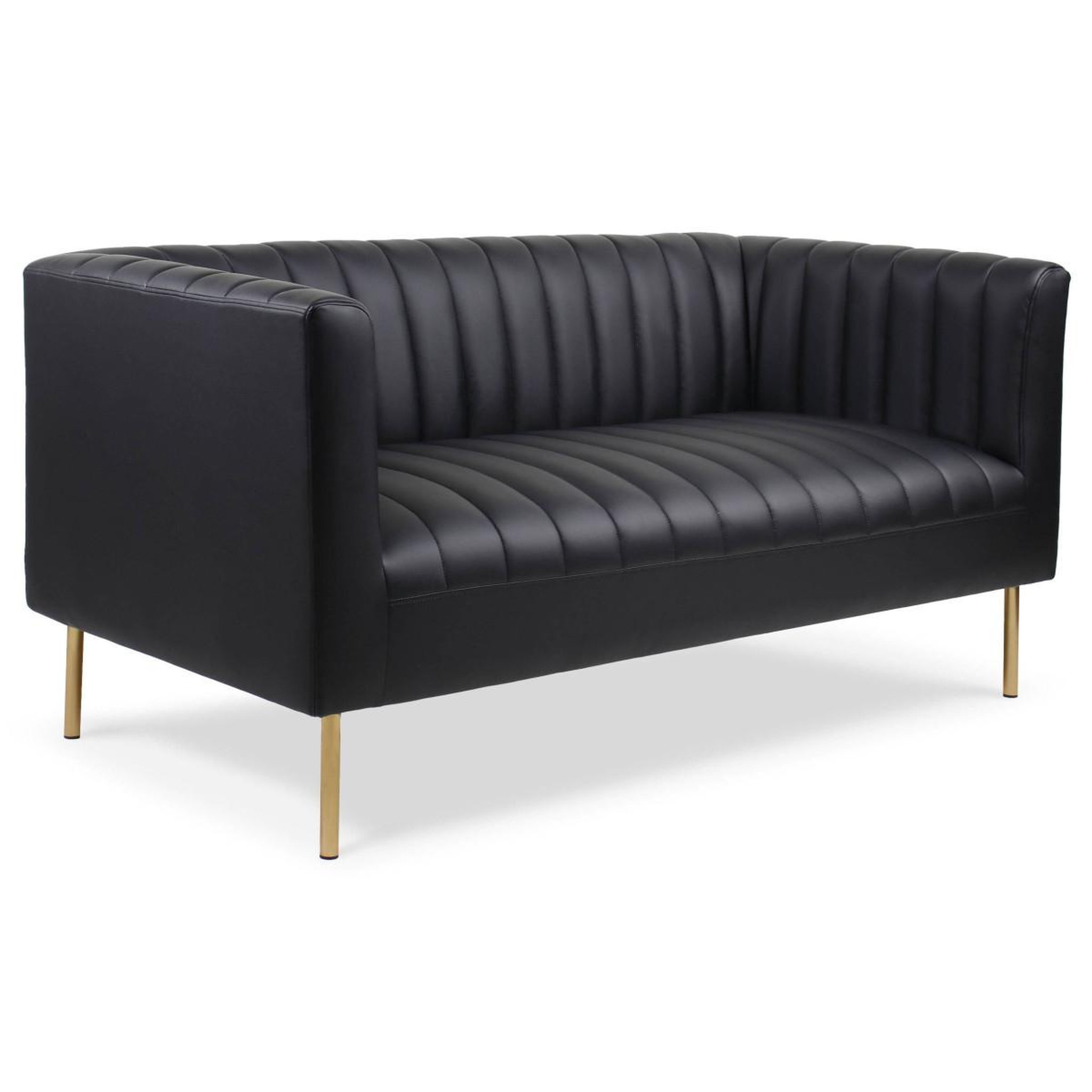 Paris Prix Canapé 2 places design  taylor  150cm noir