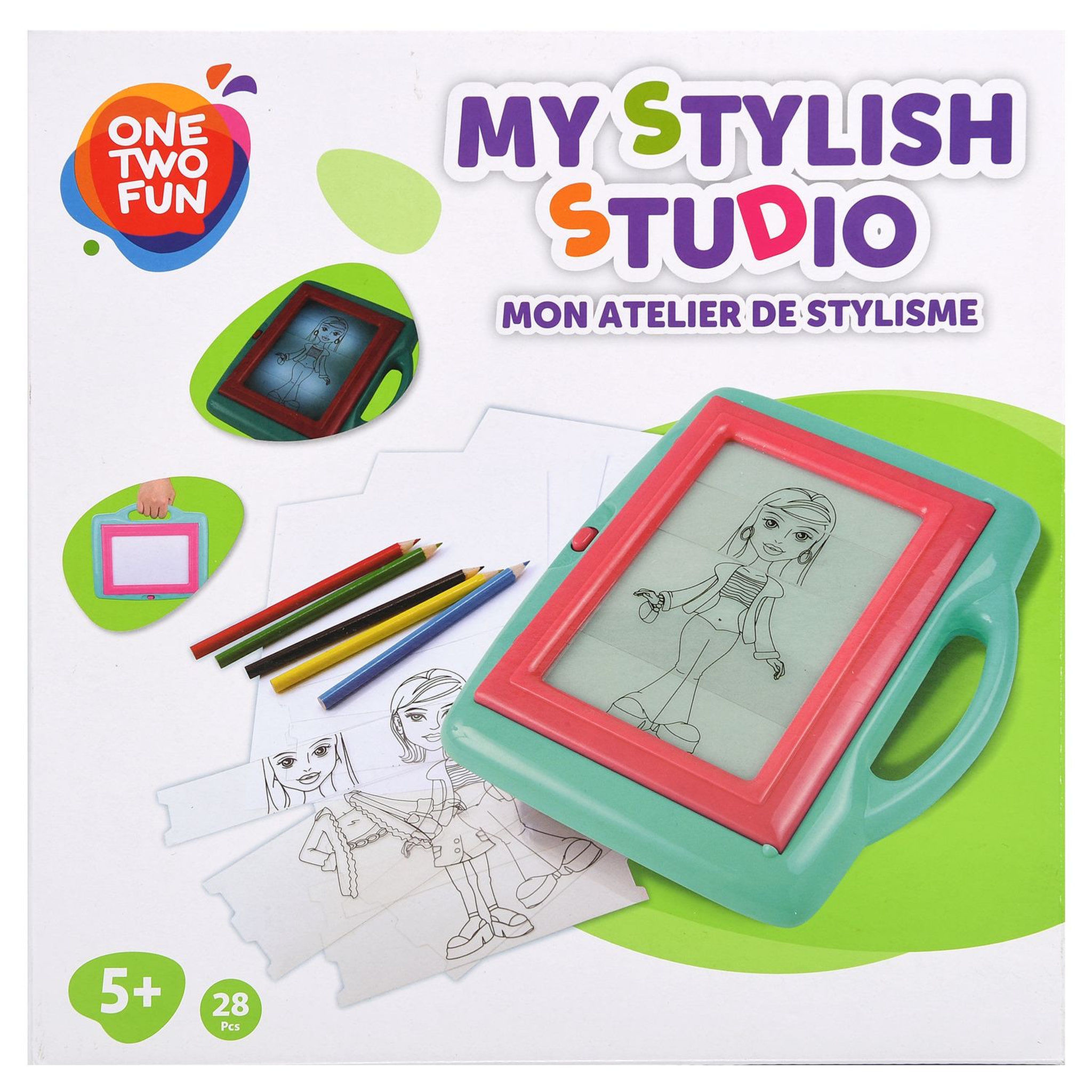 Voir la diapositive 2 : One Two Fun Mon atelier de stylisme