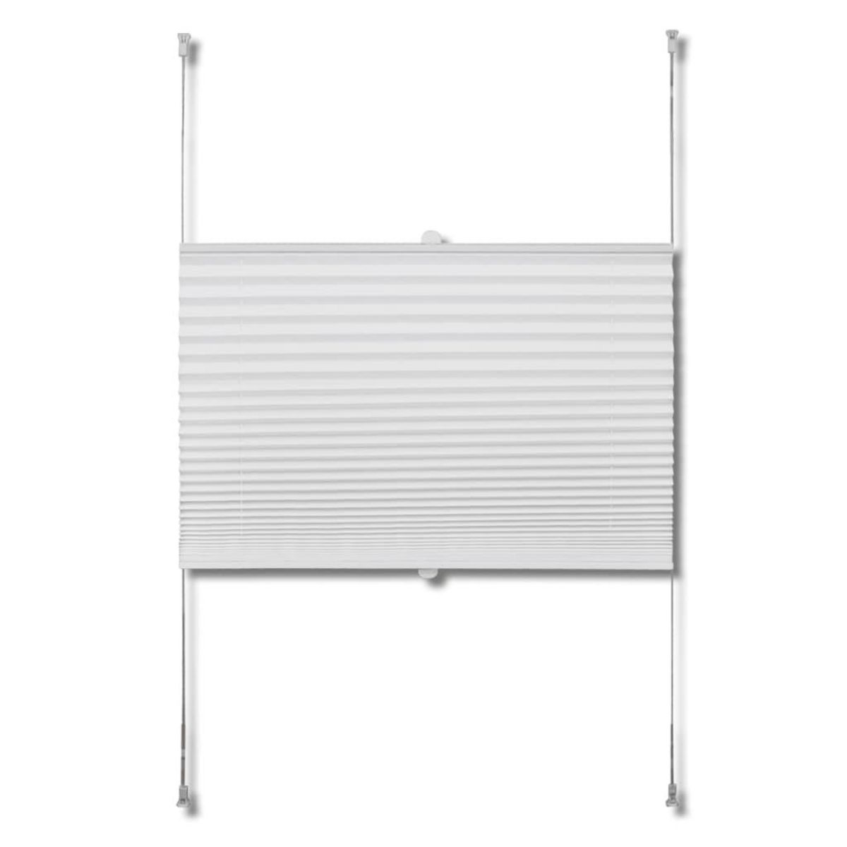 VIDAXL Store plisse 60x150 cm Blanc