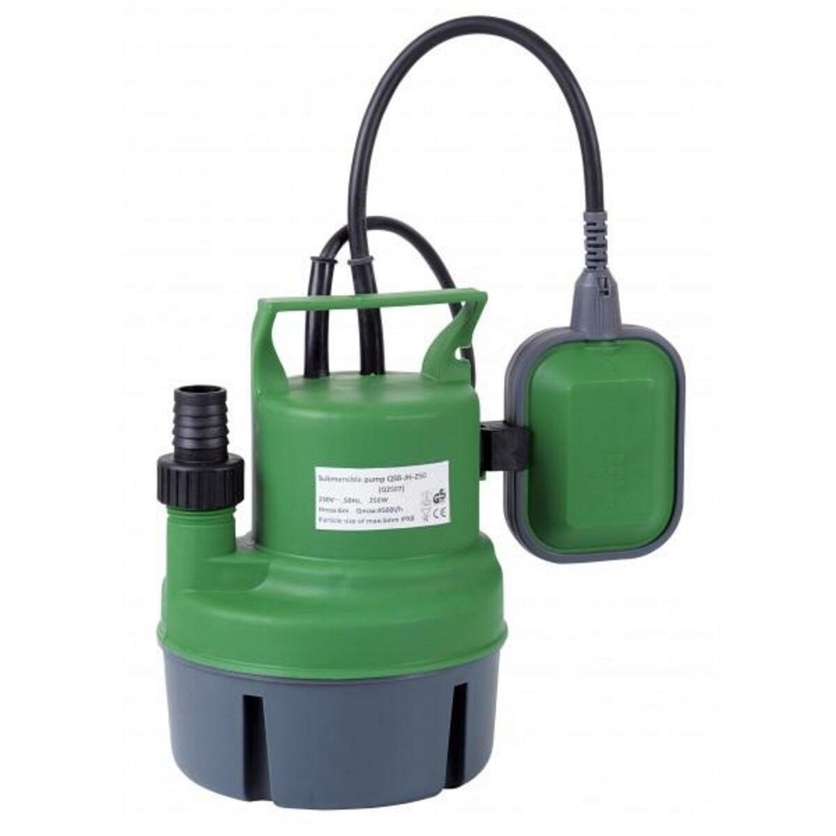 Ribiland Pompe vide-cave eaux claires 250w + interrupteur flotteur - prpvc249