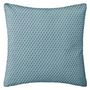 Voir la diapositive 1 : ATMOSPHERA Coussin Déco Déhoussable  Otto  38x38cm Bleu Canard