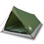 Voir la diapositive 2 : VIDAXL Tente de camping 2 personnes vert olive impermeable