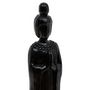 Voir la diapositive 2 : Paris Prix Statue Déco Femme  Hailey  58cm Noir