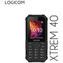 Voir la diapositive 4 : Logicom Téléphone portable Xtrem Noir 4G