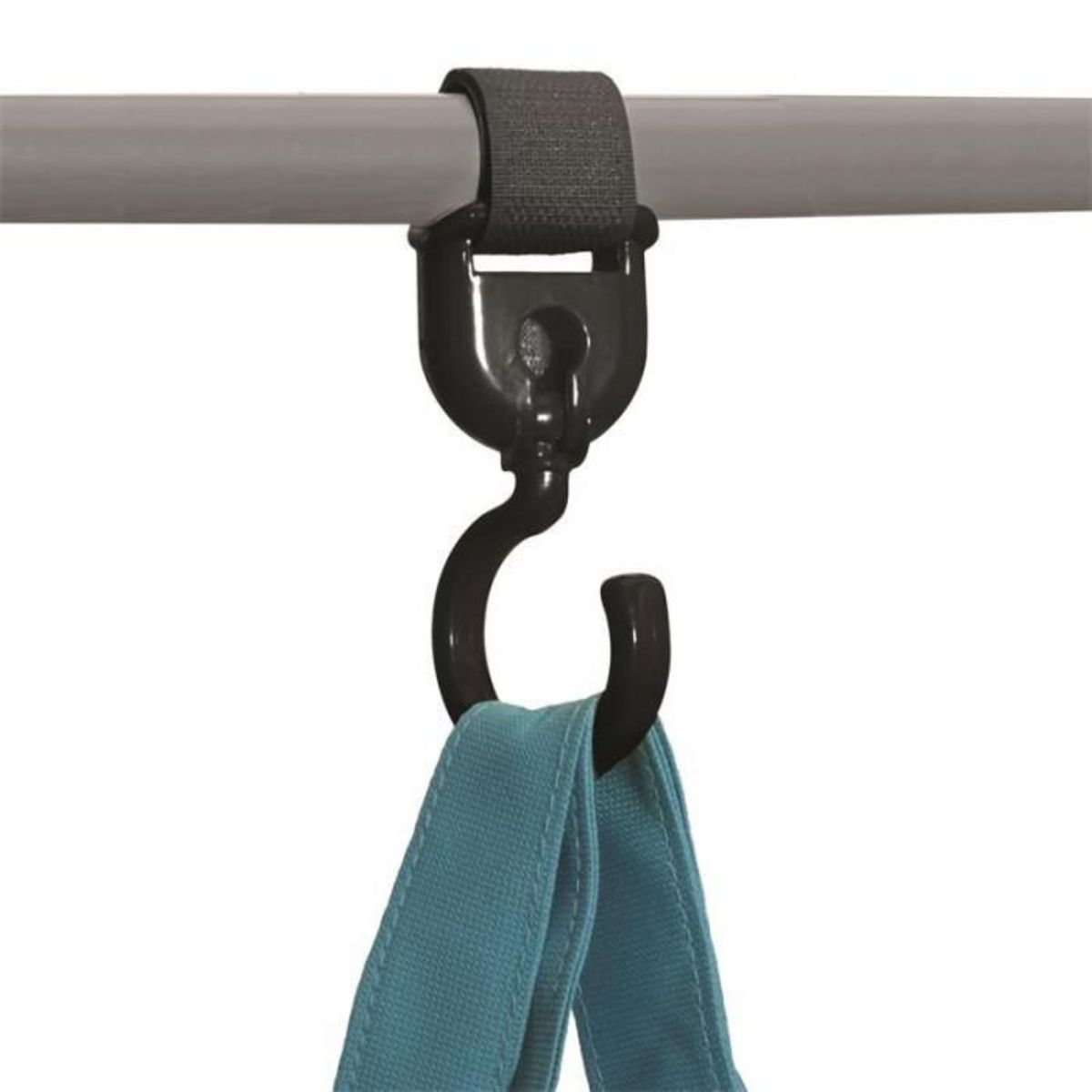 Paris Prix Lot de 2 Crochets Universels  Poussettes  10cm Noir