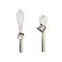 Voir la diapositive 4 : FM PROFESSIONAL Lot de 2 fouets de cuisine ou de pâtisserie en inox 25 cm et 30 cm FM Professional Pâtisserie