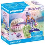 PLAYMOBIL SIRENE + COQUILLAGE ET PERLE PLAYMOBIL PLL71502
