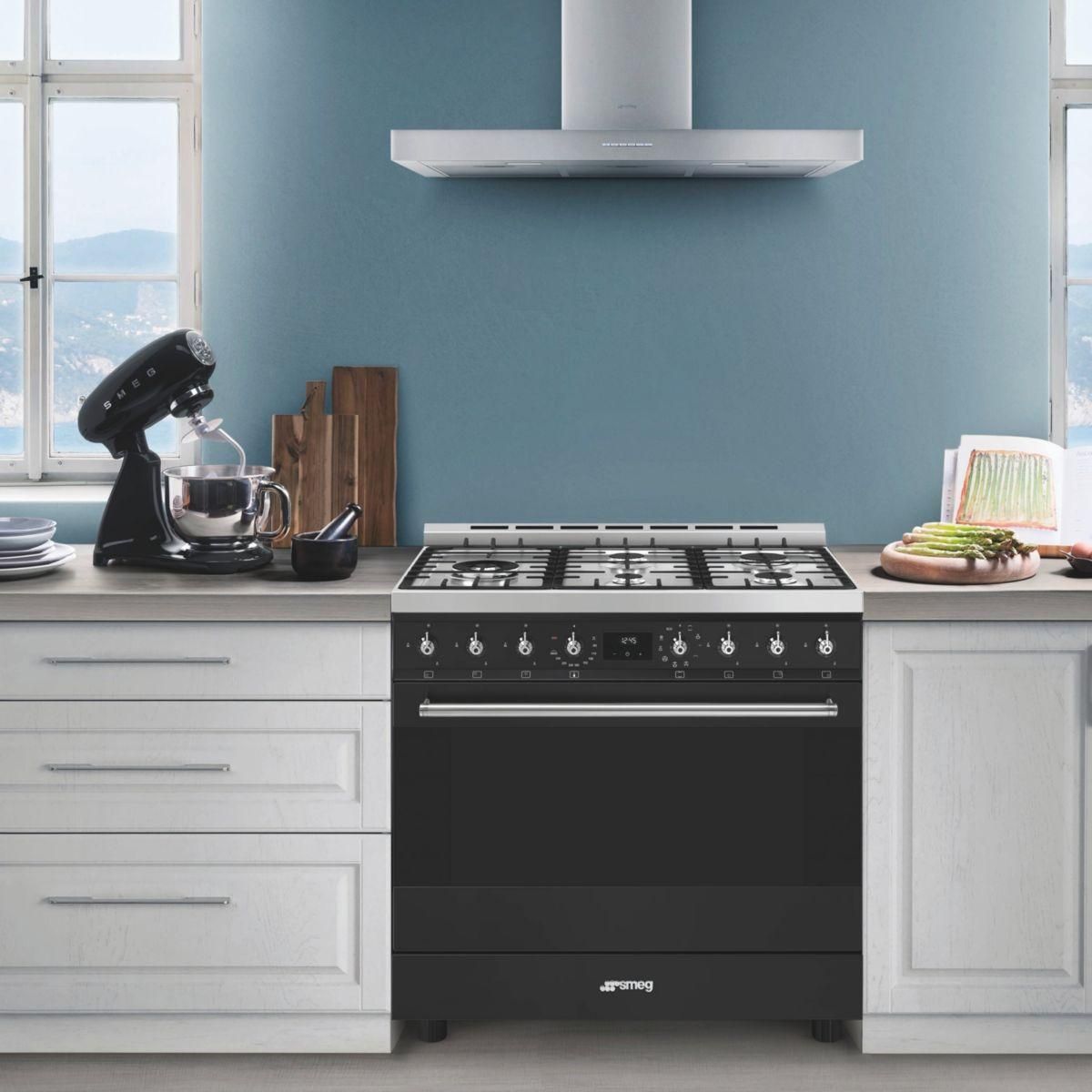 SMEG Piano de cuisson gaz C95GMCMB2