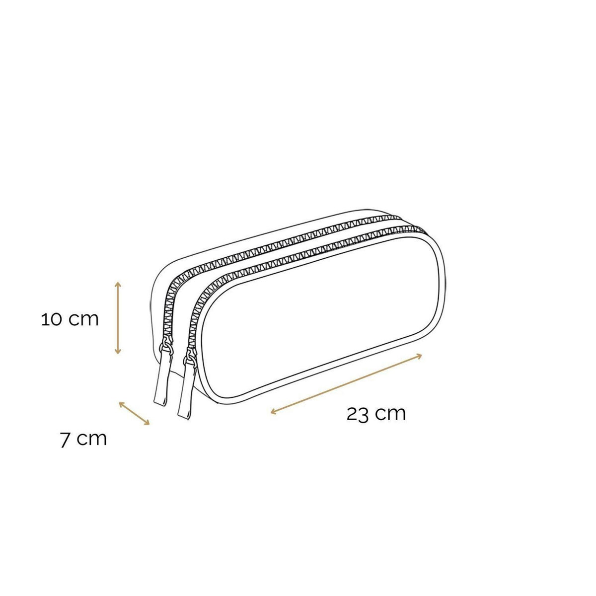 Bagtrotter BAGTROTTER Trousse scolaire 2 compartiments Tortues Ninja Noire