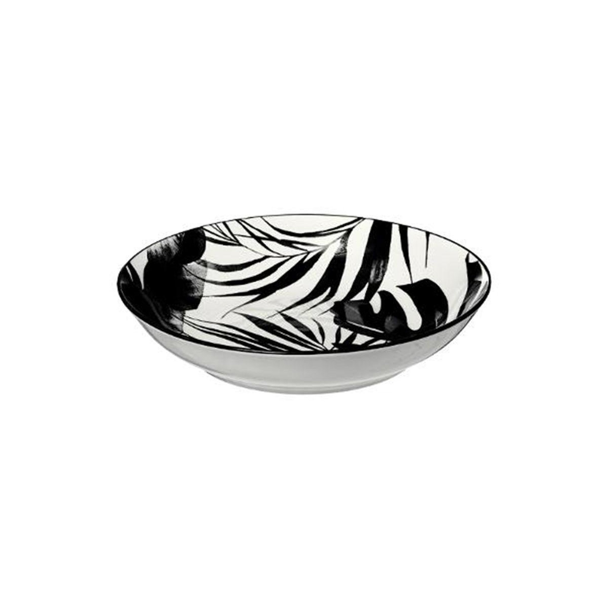 Voir la diapositive 2 : SECRET DE GOURMET Service de table 18 pièces  palme  26cm noir
