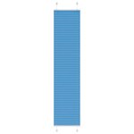 VIDAXL Store plisse bleu 50x200 cm largeur du tissu 49,4 cm polyester